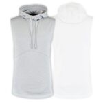 Interrogative White Yaddi Sleeveless Hoodie