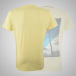 Yellow Printed Cotton T-Shirt - Image 2