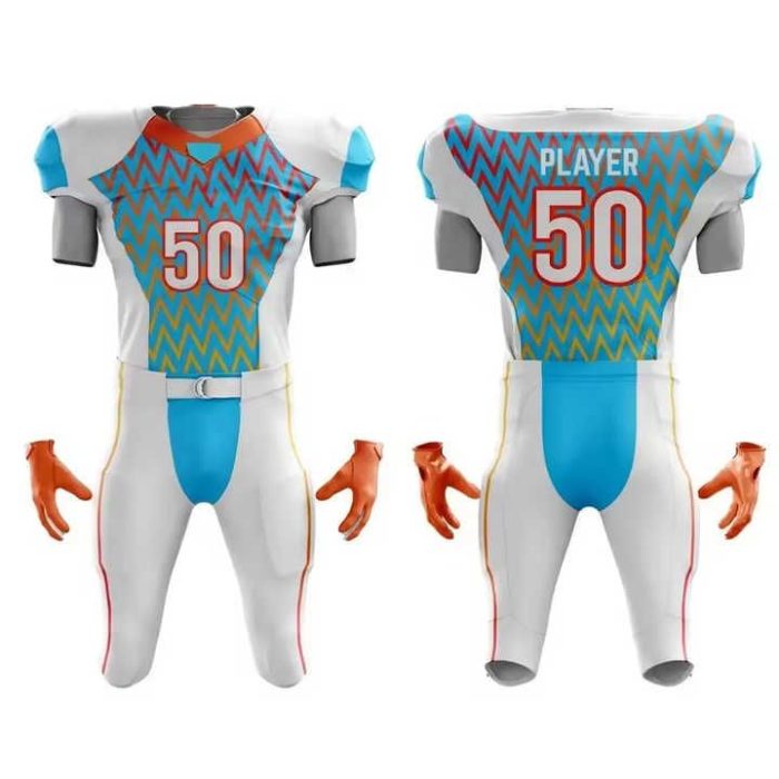American Football with Gloves - Image 2